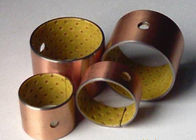 POM সীমানা lubricating bearings নিম্ন কার্বন ইস্পাত + পশম ব্রোঞ্জ + হলুদ POM