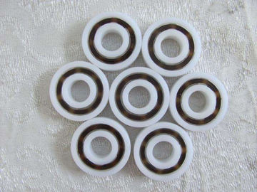 180 ℃ PTFE বল বিয়ারিং জারা প্রতিরোধের প্লাস্টিক Bearings